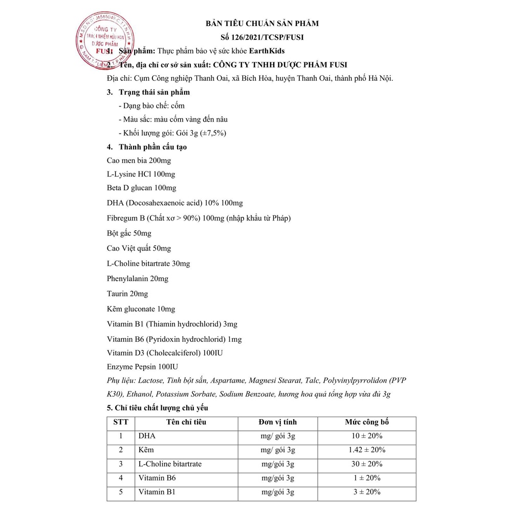 Cốm EarthKids - Phát triển trí não, cân bằng tiêu hóa, nâng cao sức đề kháng cho trẻ