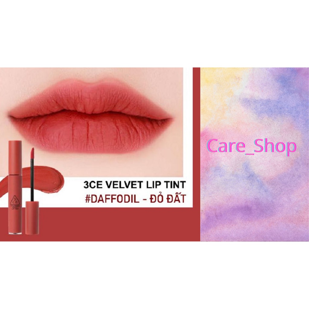 < Siêu giảm giá>SON 3CE VELVET LIP TINT_CHÍNH HÃNG_Nhân,dịp-08/03