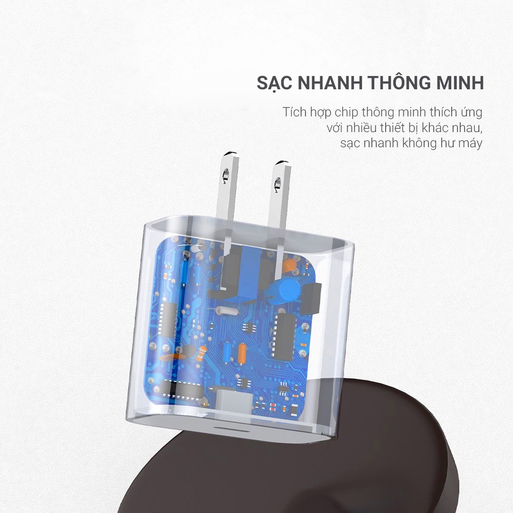 Bộ Củ Dây Cáp Sạc SD-HG06 Cho ĐT Pin Dự Phòng Tai nghe Bluetooth Case pro Vỏ Ốp lưng