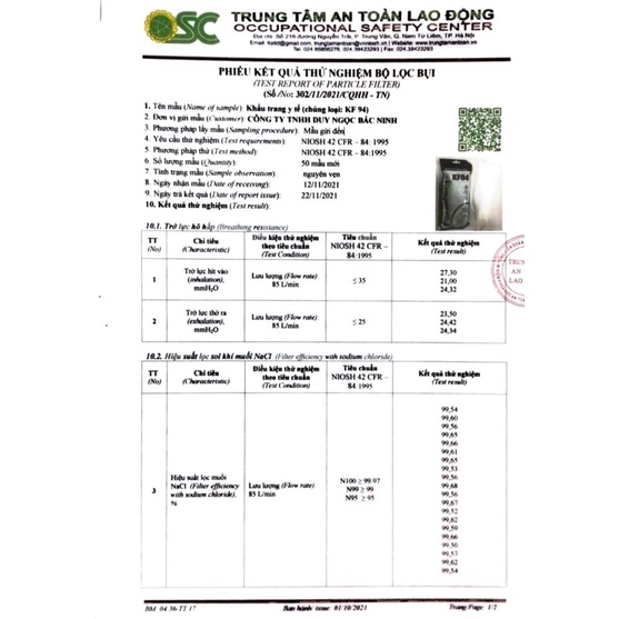 Khẩu Trang Kháng Khuẩn  4D/KF94- Khẩu Trang Y tế  an toàn đạt tiêu chuẩn ôm sát mặt