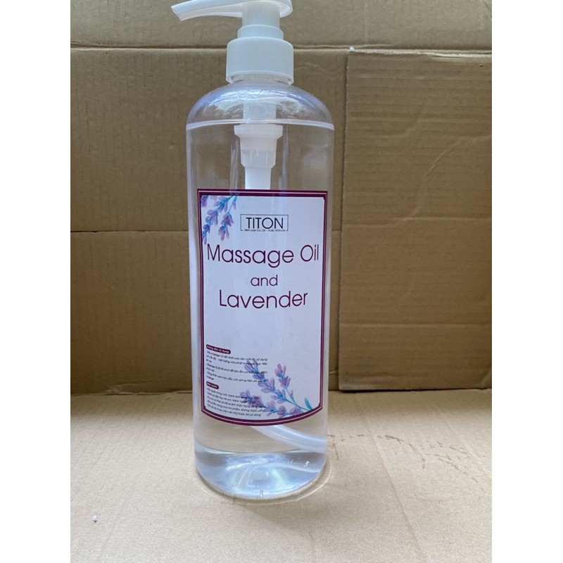 Dầu Massage Body Hương Lavender 100% (500ml,1000ml)