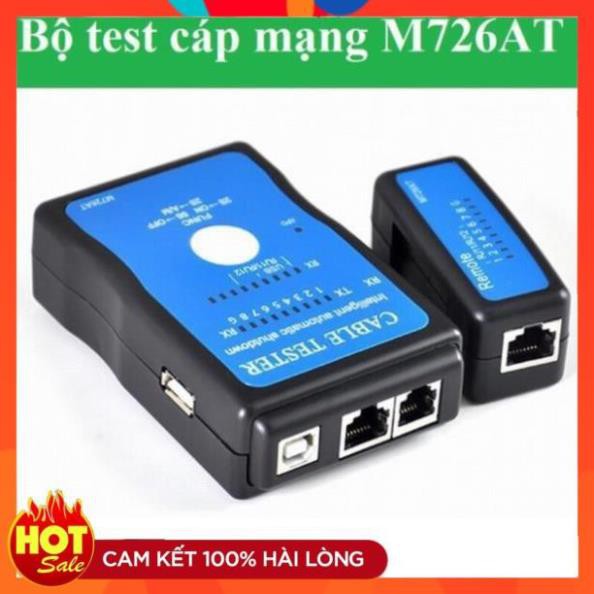 [Chính Hãng] Hộp test mạng đa năng M726 kèm pin thiết kế hiện đại