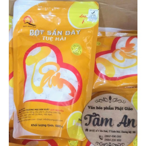 BỘT SẮN DÂY QUY NGUYÊN 500gr