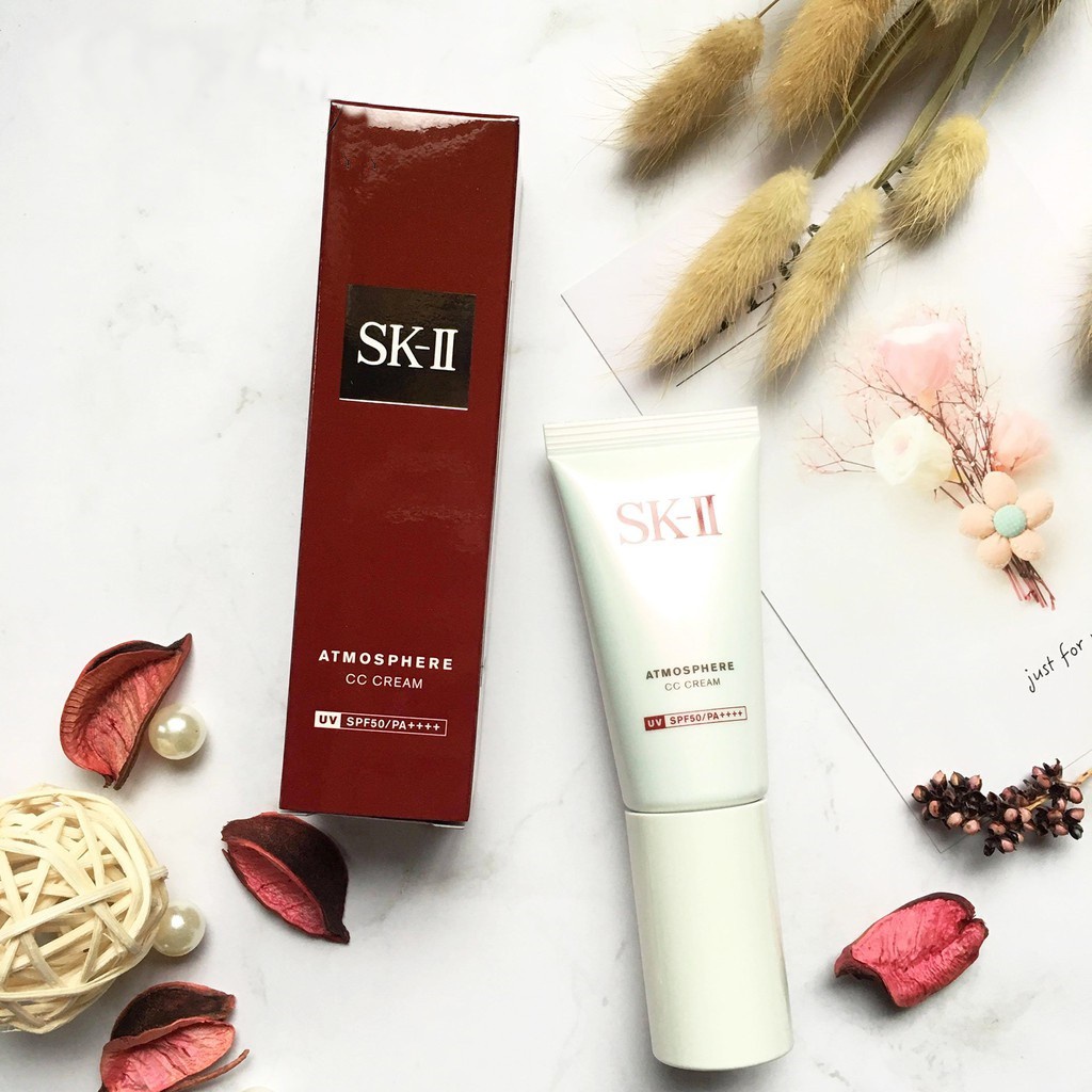 SK II - Kem nền CC ( PA 4+), dưỡng ẩm, chống nắng, ngăn chặn nám da, thâm da