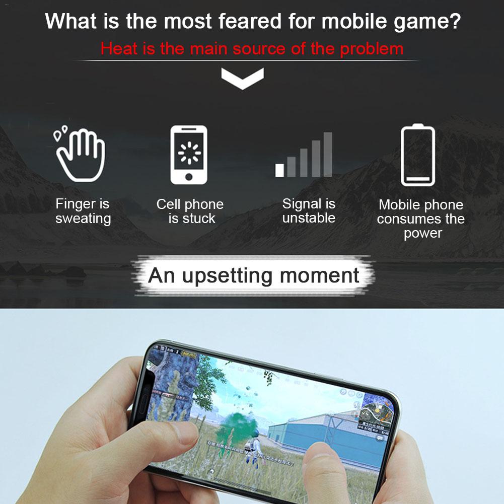 Tay Cầm Chơi Game Có Quạt Tản Nhiệt Cho Iphone Samsung Huawei Xiaomi Tablet