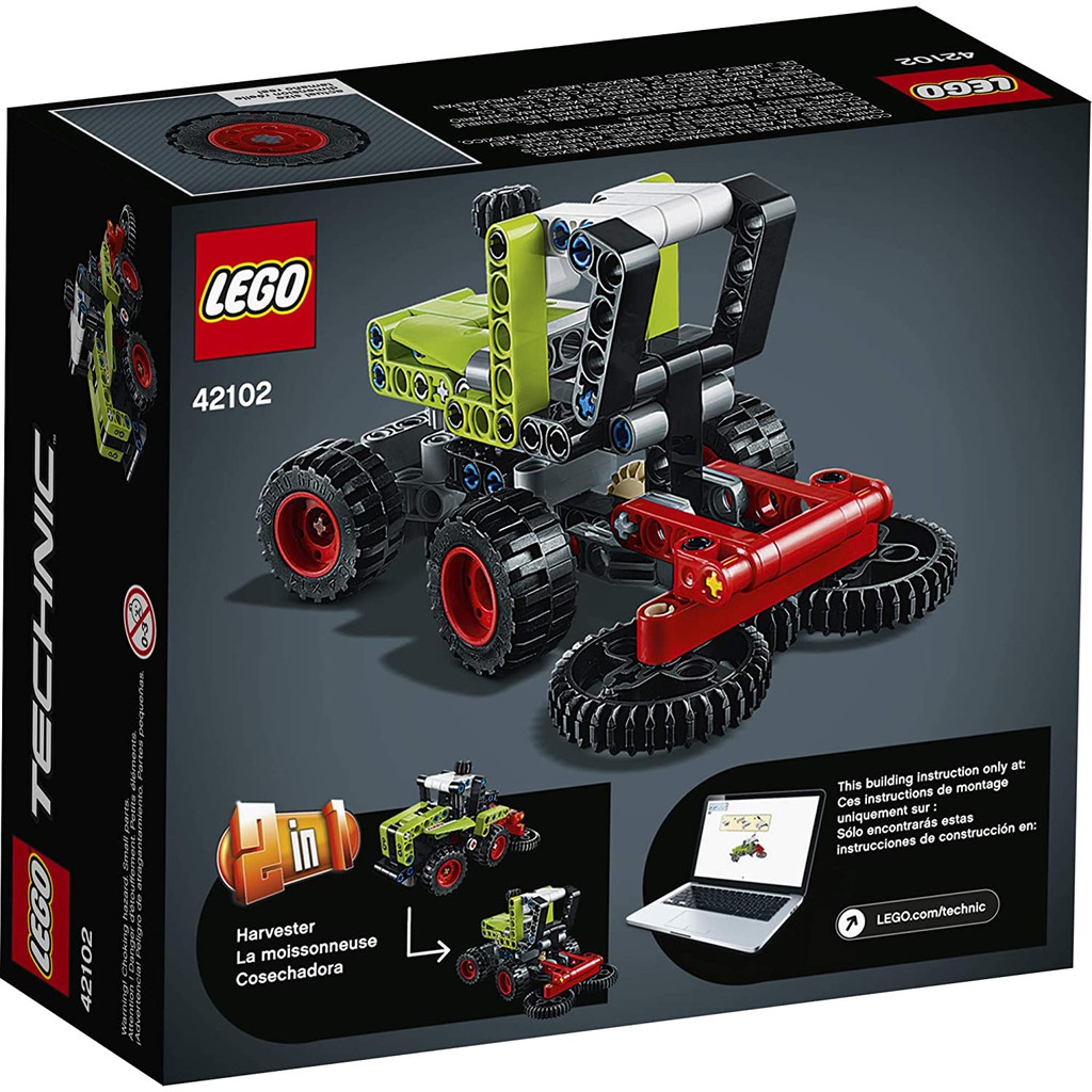 Đồ chơi LEGO TECHNIC - Máy Kéo CLAAS XERION Mini - Mã SP 42102