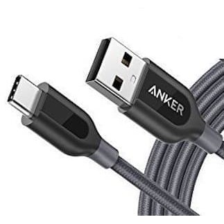 Dây Cáp Sạc Nhanh Anker Ak-b8266 Chuyển Đổi Type-c Sang Usb 2.0 180cm Gr