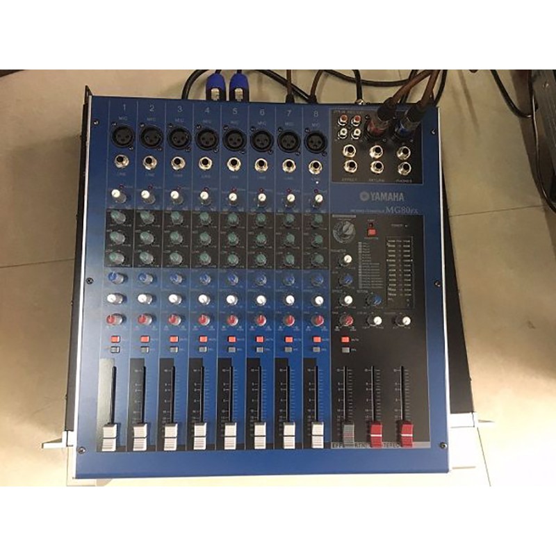 Bàn mixer Yamaha MG80FX 8line chất lượng cao