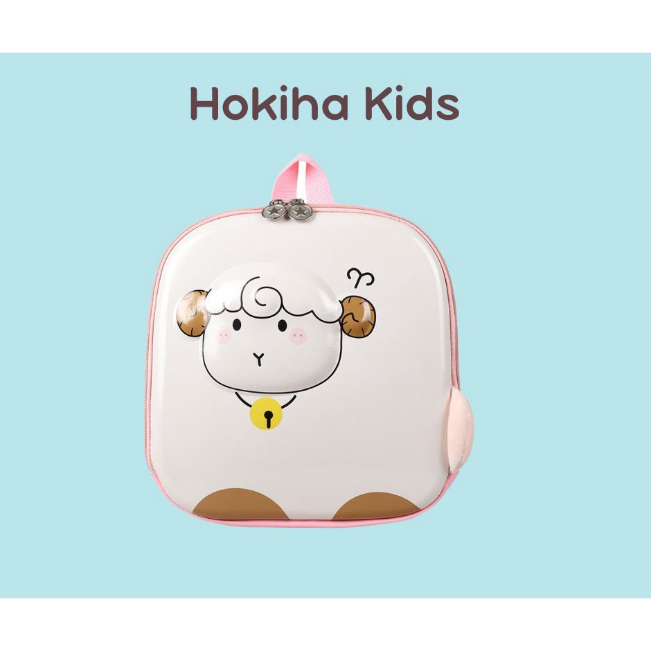 Bao lô đi học cho bé Hokiha, bao lô hình thú cho bé cực xinh, balo mần non