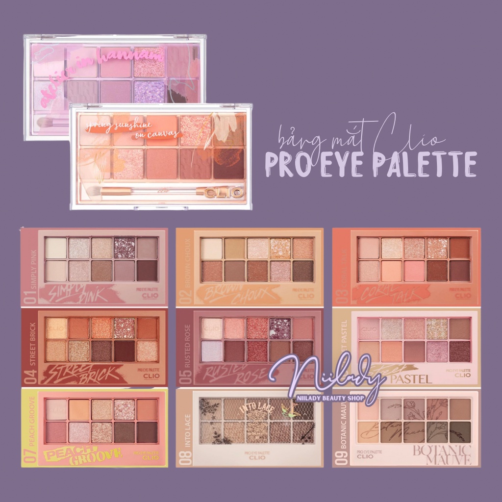 Bảng mắt Clio Pro Eye Palette