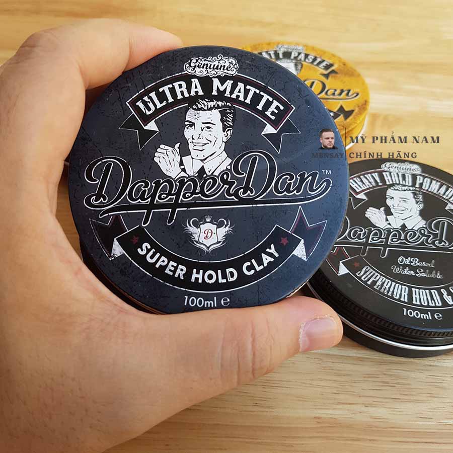 Sáp vuốt tóc Dapper Dan 100ml - sáp Dapper Dan chính hãng nhập khẩu Anh