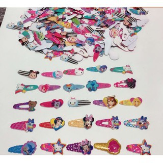 10/20/50 miếng pacth làm kẹp tóc 4-5CM