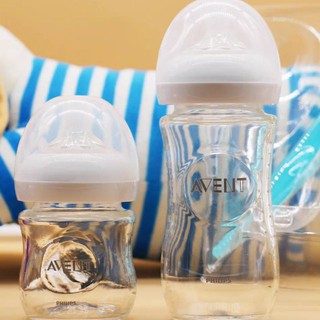 Bình sữa thủy tinh avent natural 120ml/ 240ml