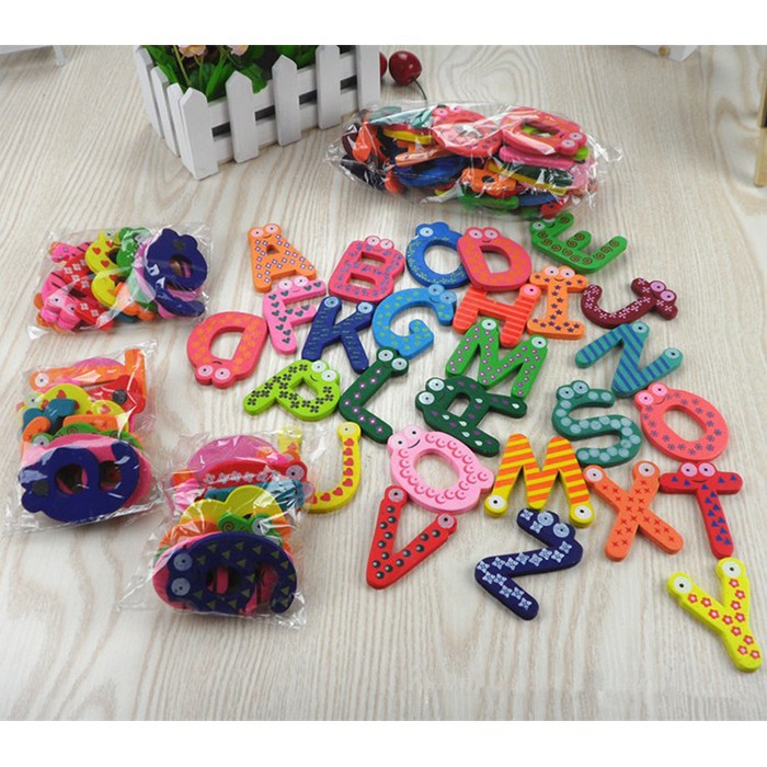 Thanh Lý-Bộ nam châm 26 chữ cái dạy học cho bé