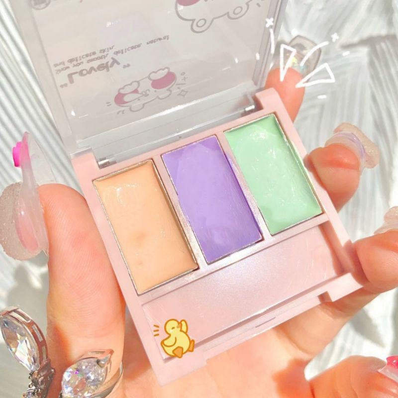 Bảng che khuyết điểm 3 màu XIXI Lovely Makeup Fashion | BigBuy360 - bigbuy360.vn