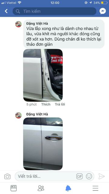 Gioang lõi thép cột b chống ồn bụi cửa xe