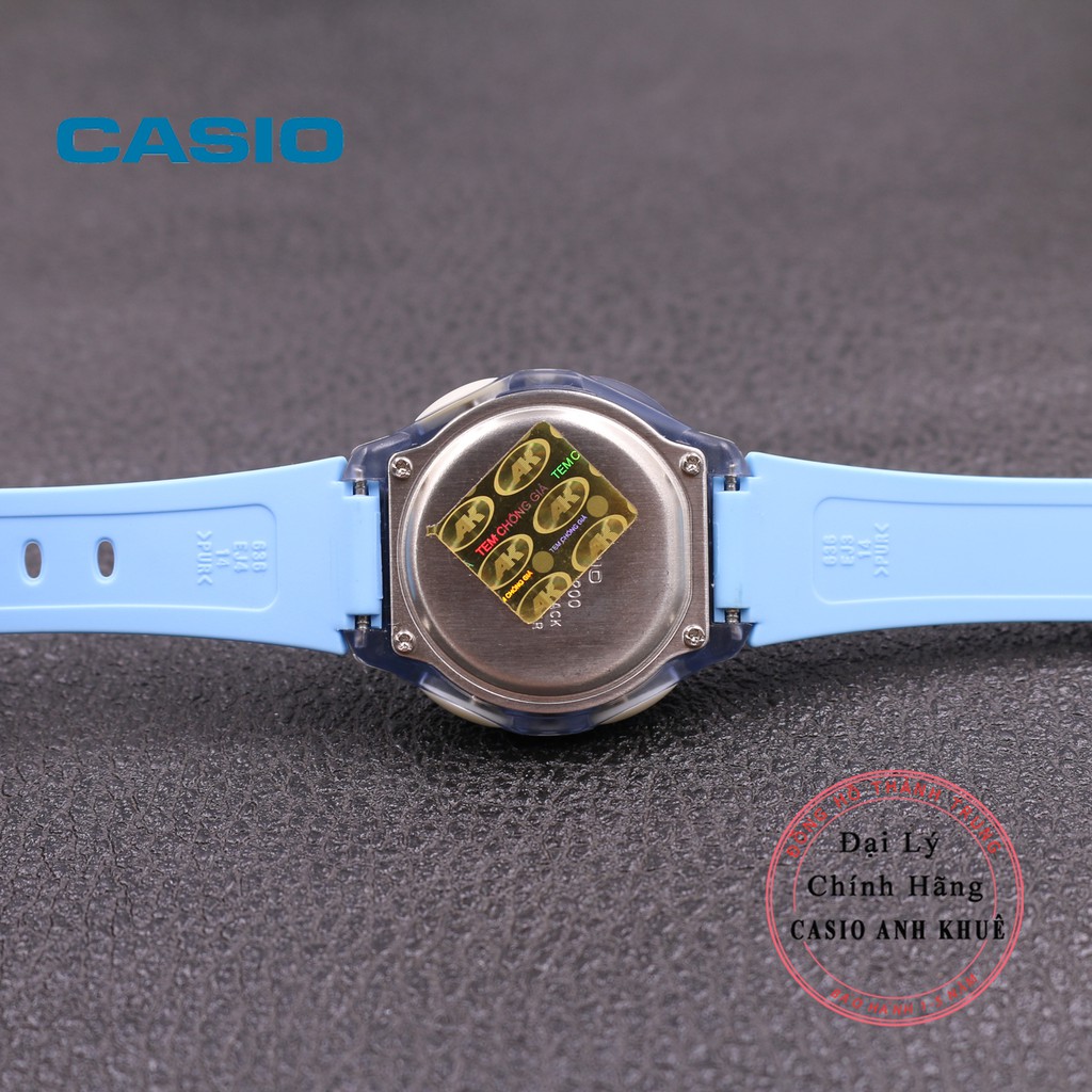 Đồng Hồ Nữ Casio LW-200-2BVDF Dây Nhựa