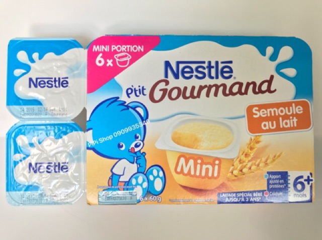 [HSD 3/2022] VÁNG SỮA NESTLE PHÁP CHO BÉ