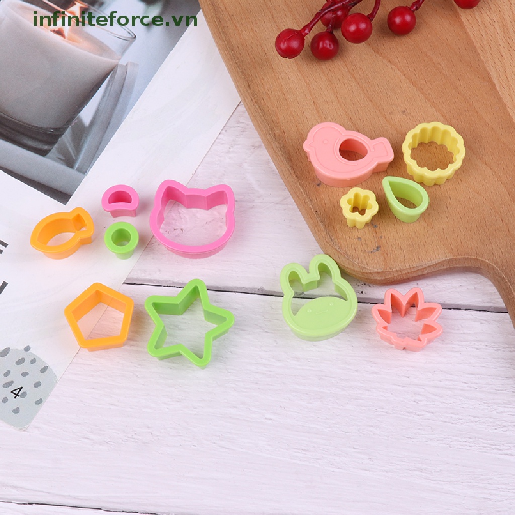 Khuôn Làm Cơm Bánh Sandwich Hình Động Vật Hoạt Hình Đáng Yêu
