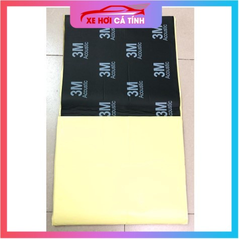 Tấm cách âm 3M™ ACOUSTIC 3 lớp màu đen siêu chống ồn hàng nhập khẩu Inbox cho shop kể từ lần thứ 2