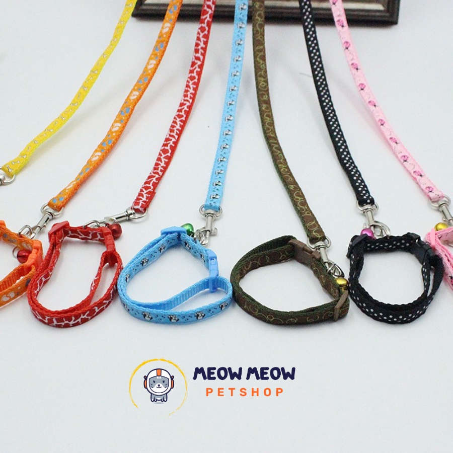 Dây dắt cho mèo | Dây dắt vòng cổ cho thú cưng.
