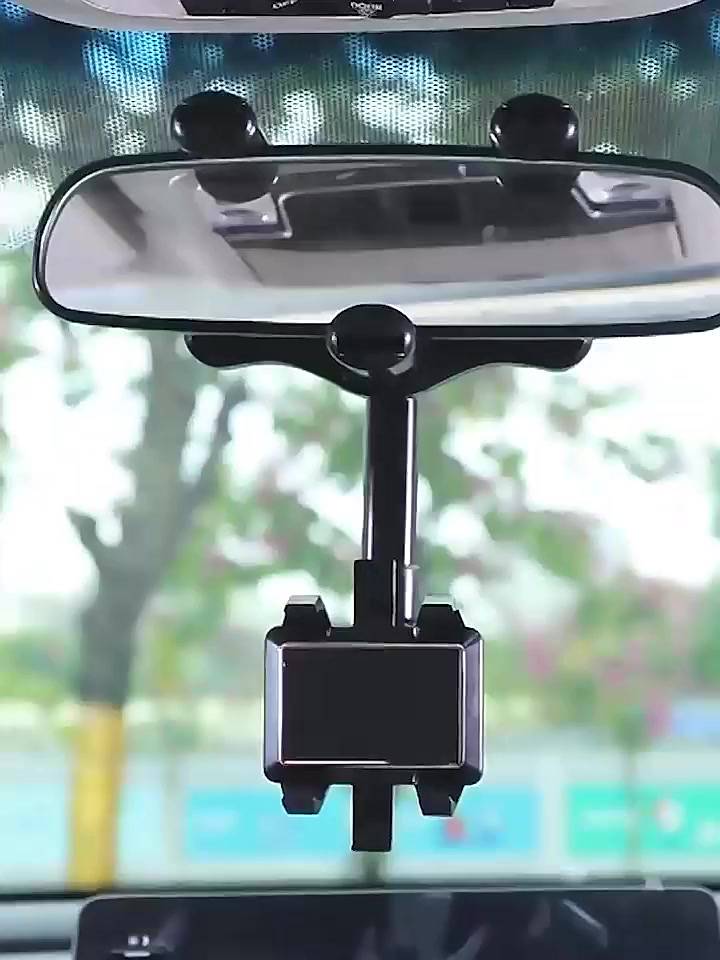 Giá đỡ điện thoại/ GPS SEAMETAL xoay 360 độ thông dụng gắn kính chiếu hậu xe hơi | BigBuy360 - bigbuy360.vn