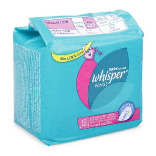 (Sale) Băng vệ sinh Whisper cánh 10 miếng