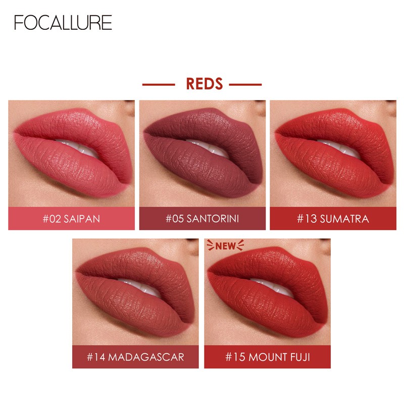 [BUY 1 GET 1 GIFT]Son lì FOCALLURE màu nude chống thấm nước và lâu trôi