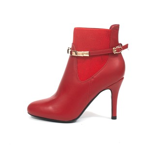 Boots mã 100319 màu Đỏ - Ảnh thật
