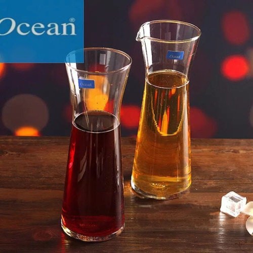 [Chính hãng] 1 bình lọ ca rót sữa rượu sinh tố Bistro Carafe Ocean Thái Lan 290ml-610ml-940ml cao cấp đẹp