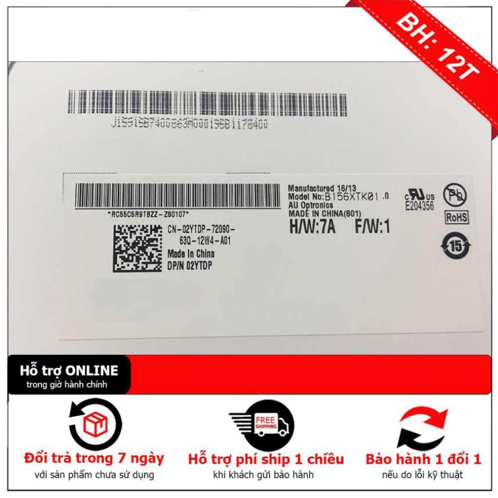 BH12TH  MÀN HÌNH CẢM ỨNG 15.6 SLIM (B156XTK01) HP 15-AC | BigBuy360 - bigbuy360.vn