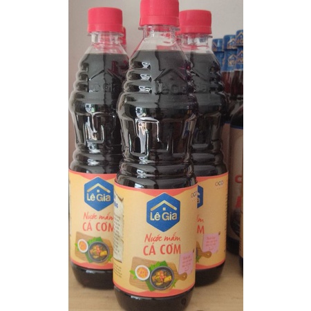 Nước mắm cá cơm 650ml Lê Gia