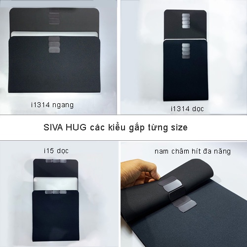 Túi chống sốc laptop siva hug