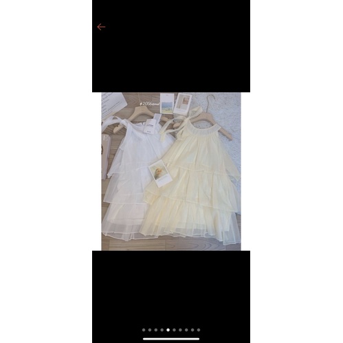 váy von tơ ba tầng