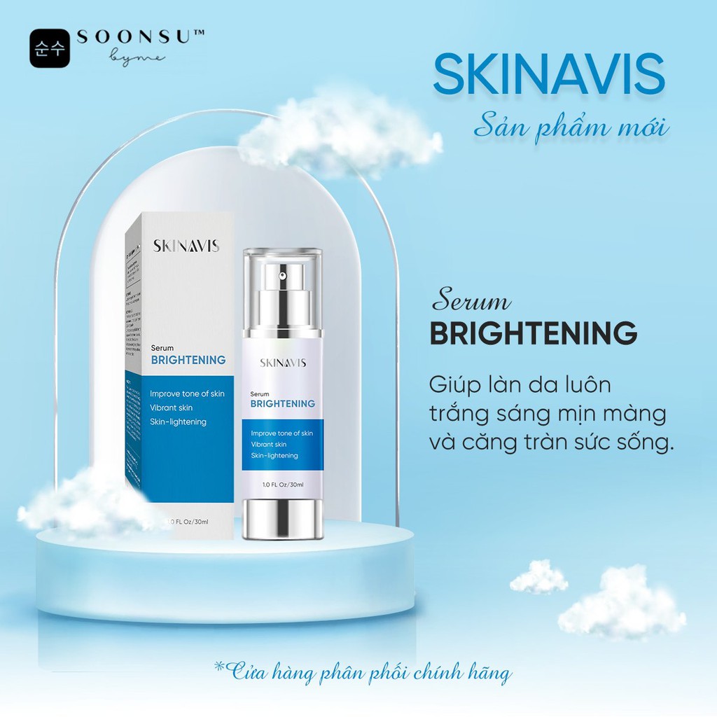 Serum Dưỡng Trắng, Giảm Thâm SKINAVIS Brightening