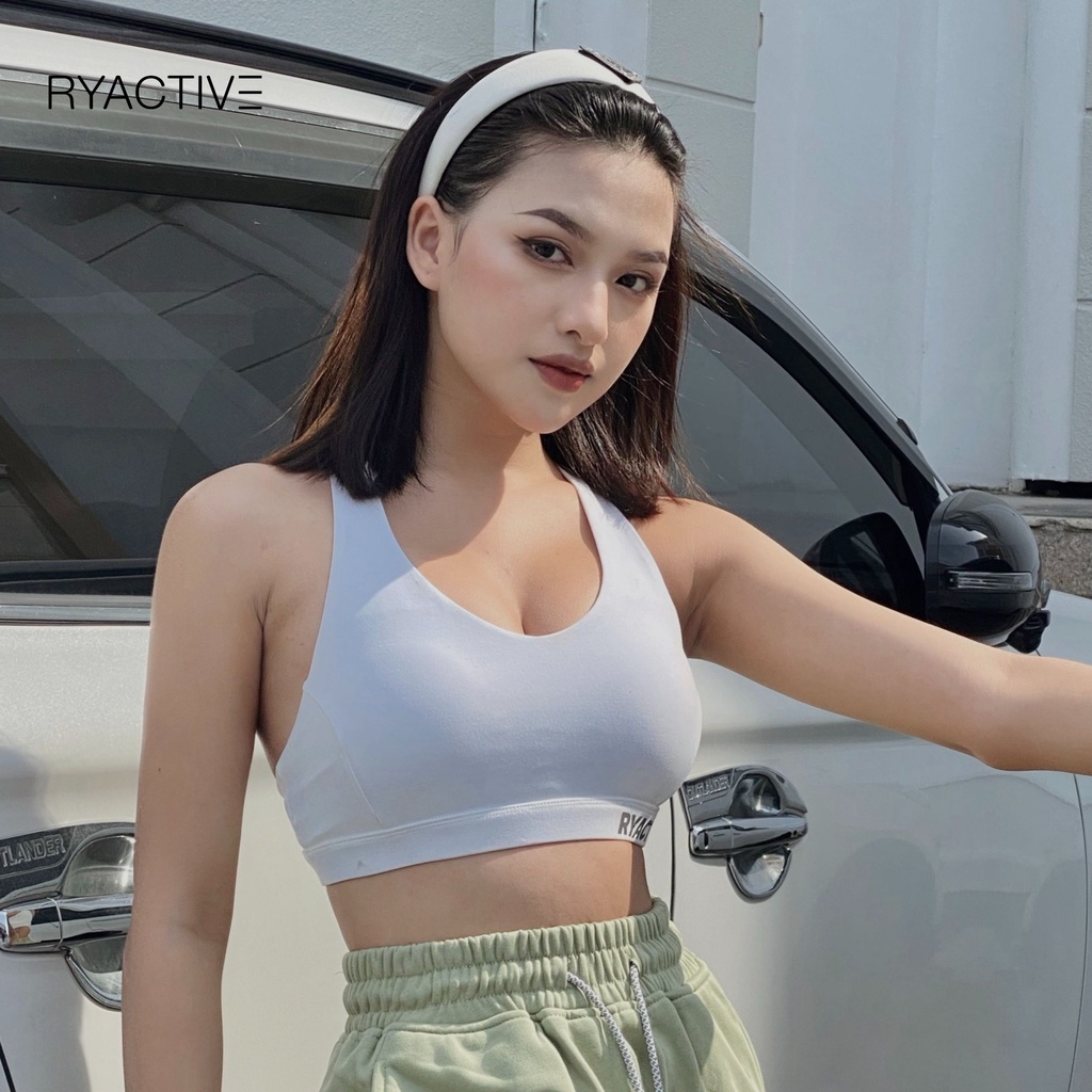 Áo ngực thể thao RYACTIVE -  Y SPORTBRA White