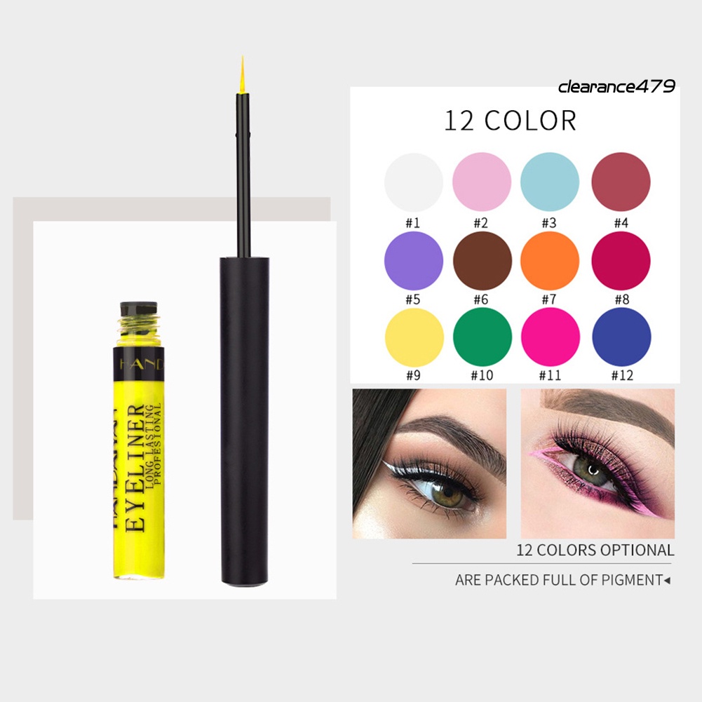 Bút kẻ mắt dạng lỏng HANDAIYAN 479 màu lì chống nước lâu trôi không nhòe | BigBuy360 - bigbuy360.vn