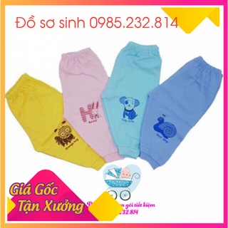 Quần dài baby leo bo gấu chất đẹp cho bé