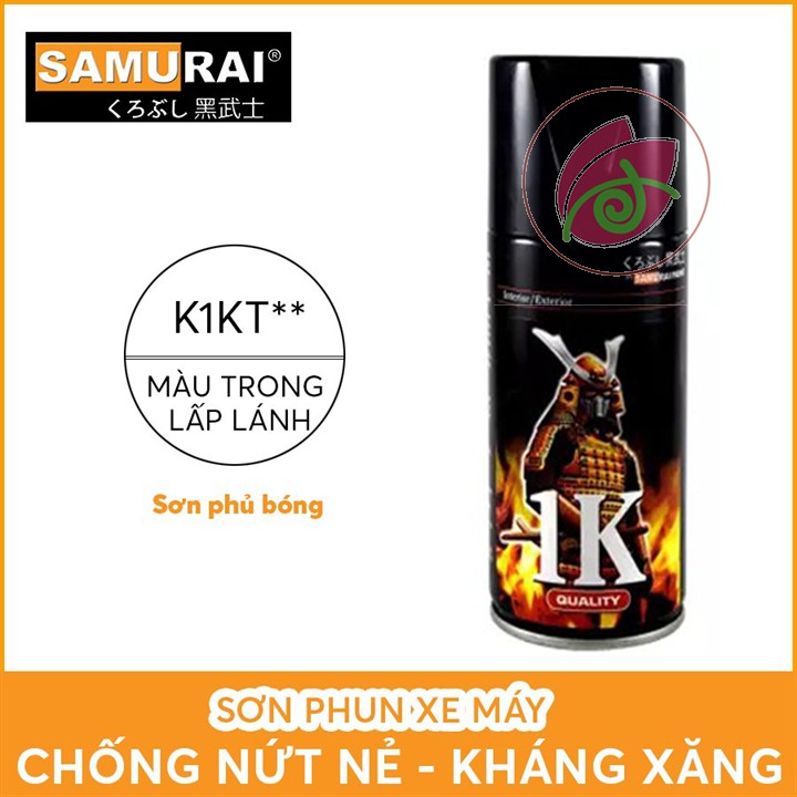 SƠN SAMURAI PHỦ BÓNG MÀU TRONG LẤP LÁNH KIM TUYẾN, BÓNG CAMAY K1KT