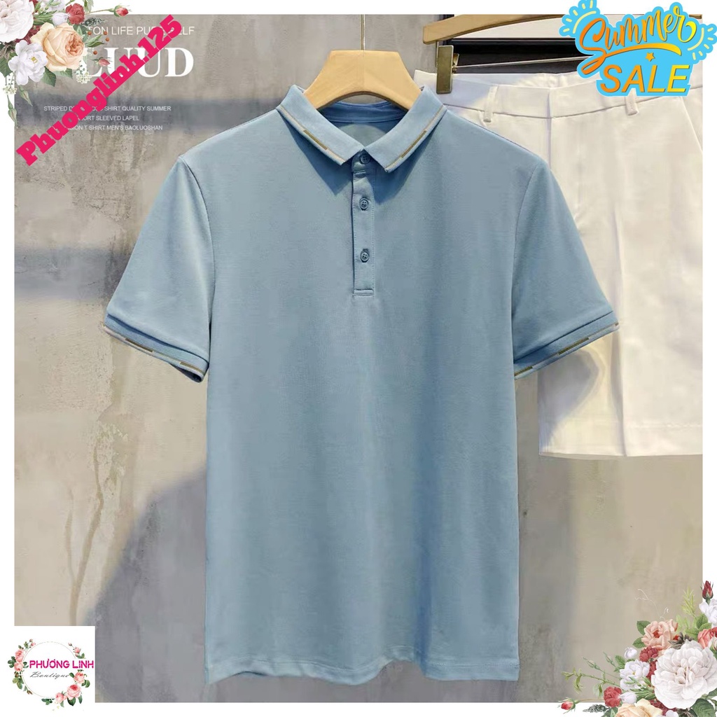ÁO POLO NAM VIỀN CỔ ĐỨC 4M NEW01 | BigBuy360 - bigbuy360.vn
