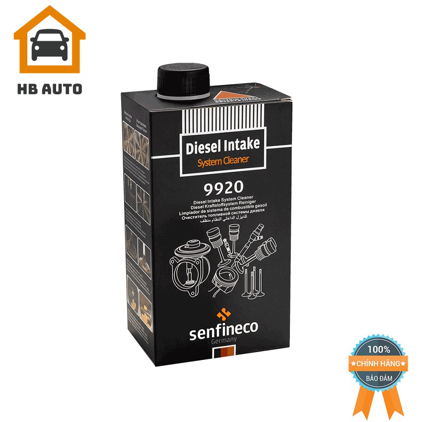 Vệ Sinh Hệ Thống Nạp, Buồng Đốt & Xả Máy Dầu Senfineco 9920 – 450ML Diesel Intake System Cleaner – Hàng Đức Chính Hãng.