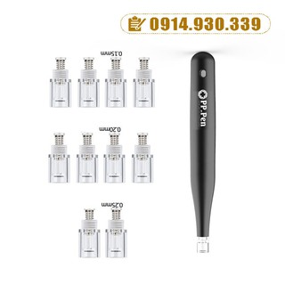COMBO MÁY PP.PEN  + 1 ĐẦU NANO CHIP– CHUYÊN DÙNG CẤY MI SINH HỌC- CHĂM SÓC DA TẠI NHÀ VÀ SPA