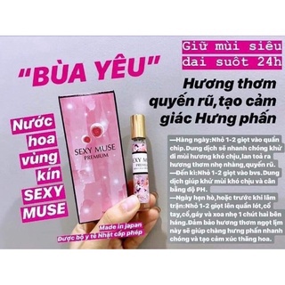 Nước hoa vùng kín siêu thơm quyến rũ Sexy Muse Nhật Bản