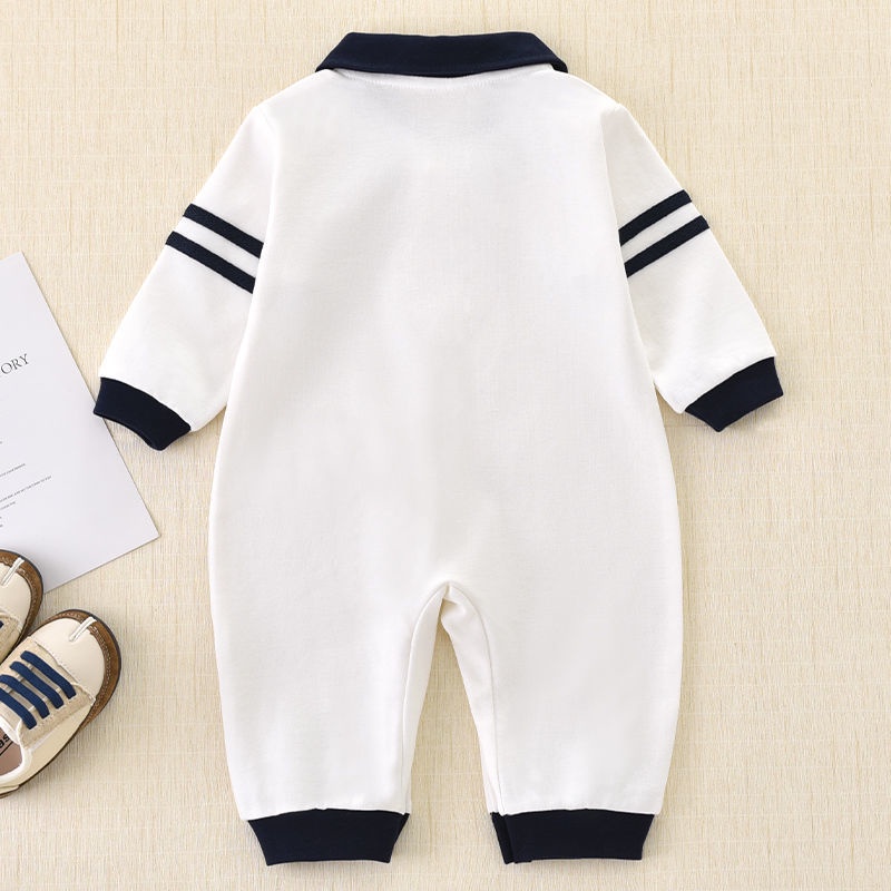 Áo Liền Quần Tay Dài Cho Bé Mới Sinh