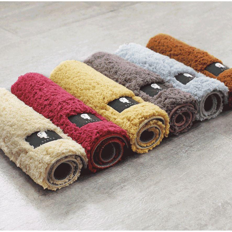 Thảm chùi chân nhà tắm SILVA 40*60 (nhiều màu)