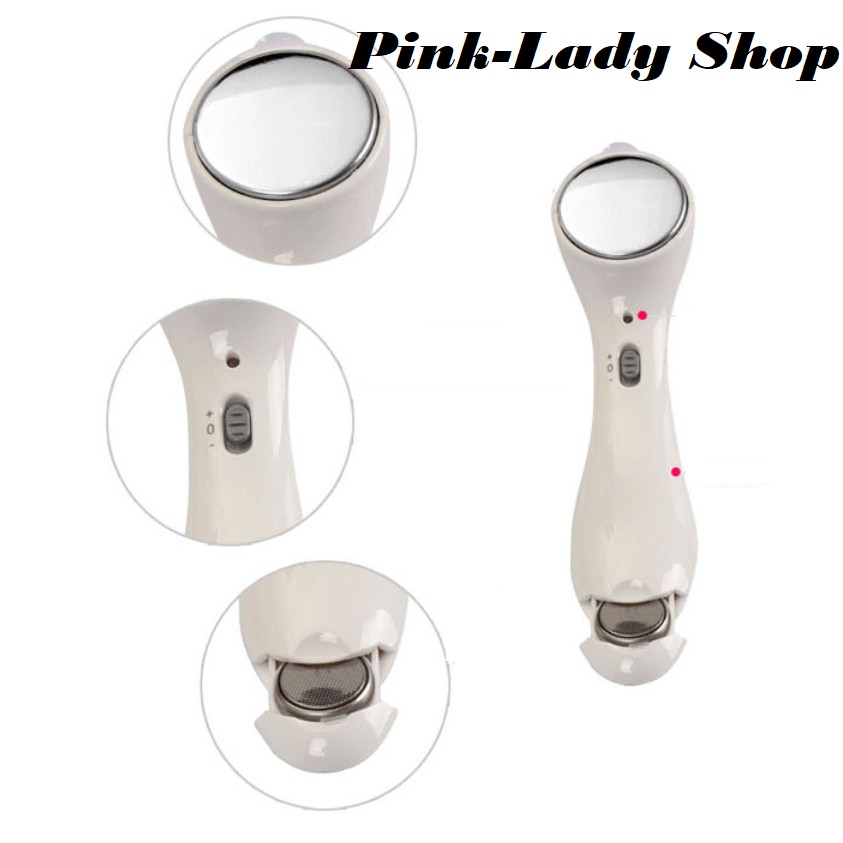 Máy Massage Đẩy Tinh Chất Cho Da Y1203 Giảm Thiểu Nếp Nhăn (Màu Trắng)
