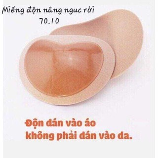 Đôi mút độn ngực áo hình trái tim