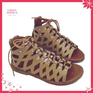 Sandal nữ đẹp [FREE SHIP] xăng đan chiến binh quai rọ đẹp,rẻ,cá tính đế bằng