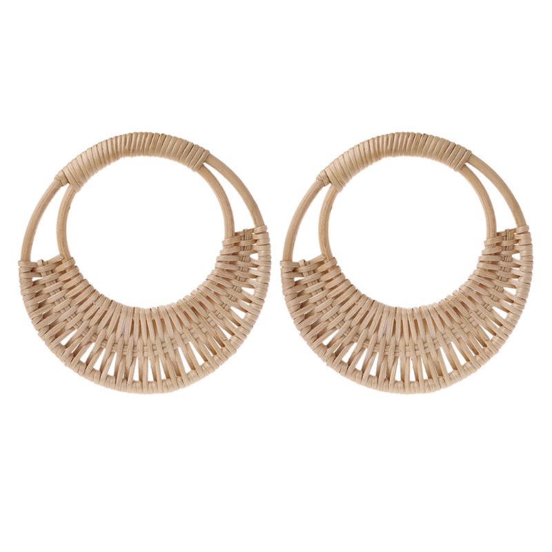 Tay Cầm Túi Xách Bằng Mây Đan Thay Thế DIY