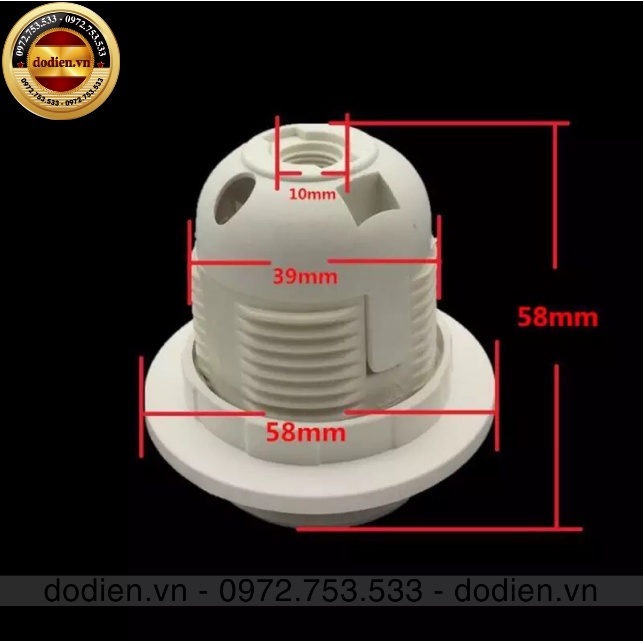 Đui Đèn Chuôi E27 Dùng Cho Đèn Trang Trí
